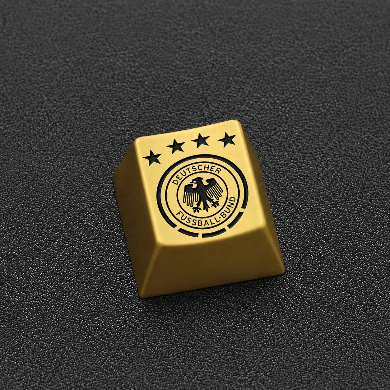 Germany Football Crest Artisan Keycap – Metal Collectible