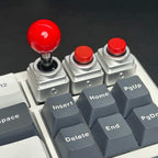 Fun-Filled Keycaps Joystick Set Aluminum & Resin Artisan Keycap – Collectible Keycap