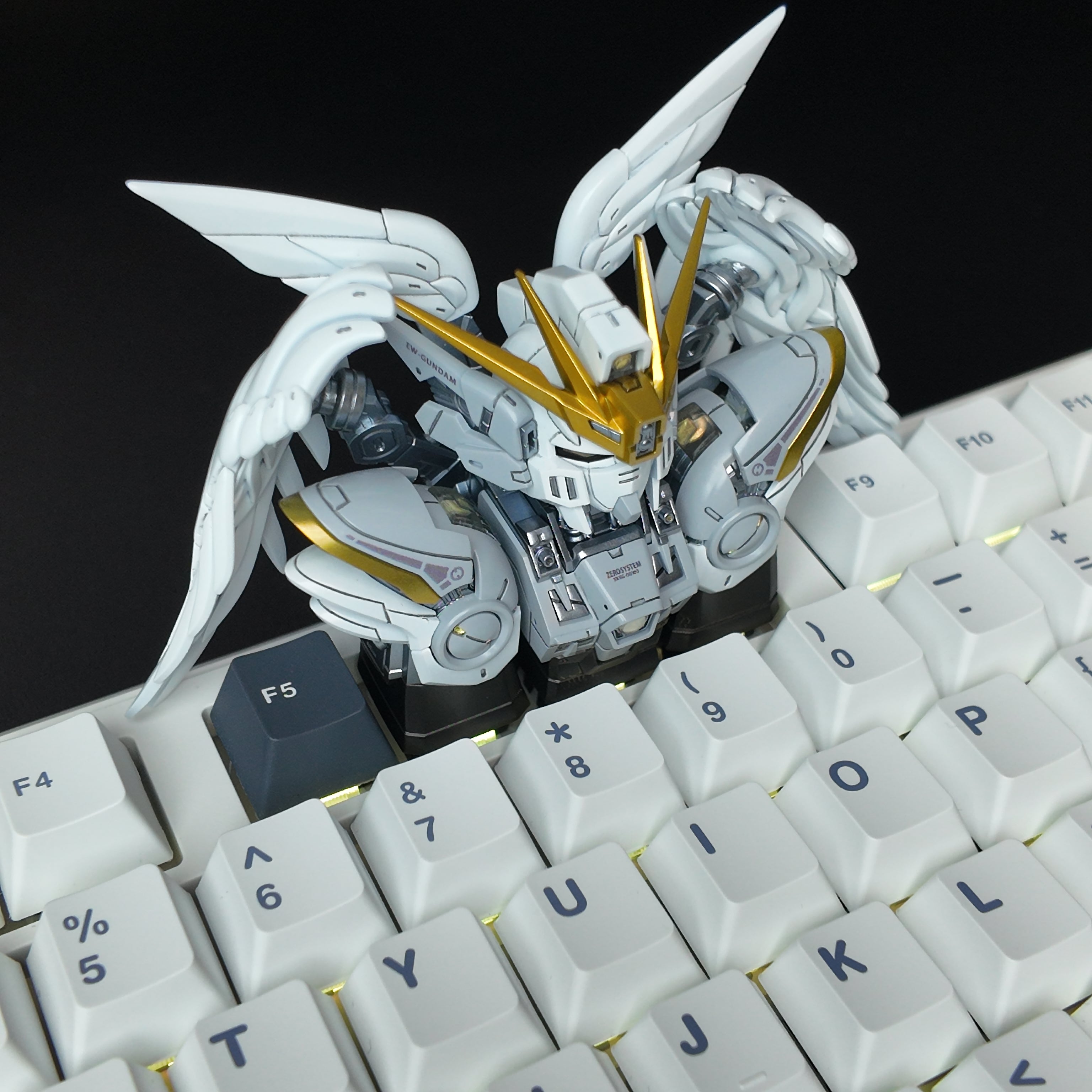 Gundam artisan keycap handmade resin