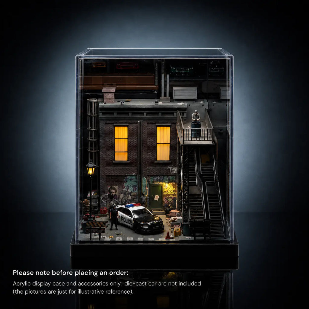 Handmade Dark Alley Diorama