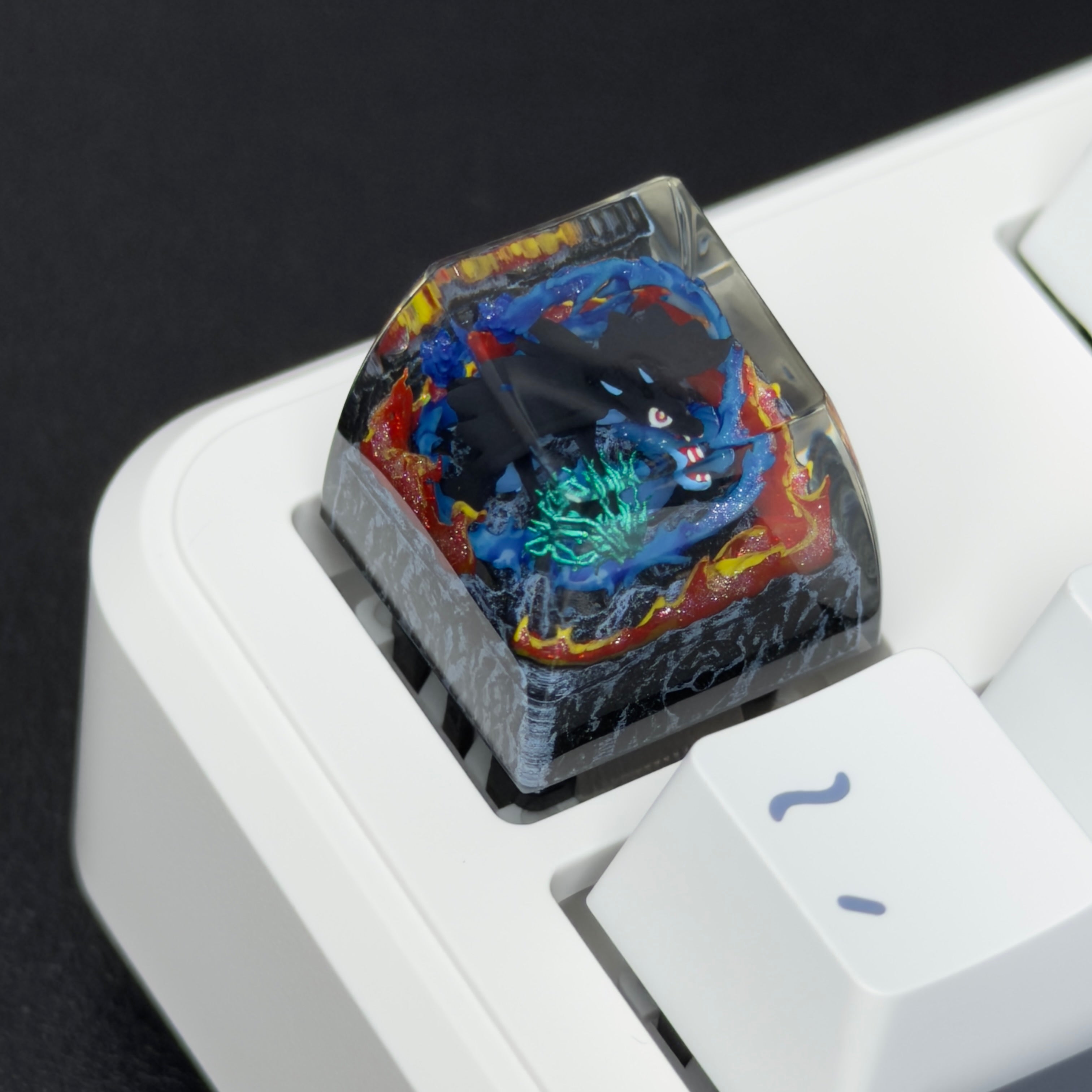 Pokemon artisan keycap handmade resin