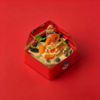 KINGLER Pokemon Artisan Keycap – Handmade Resin Collectible