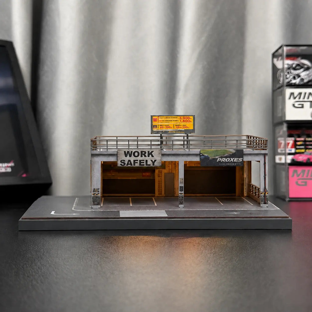 Double-Deck Garage Diorama