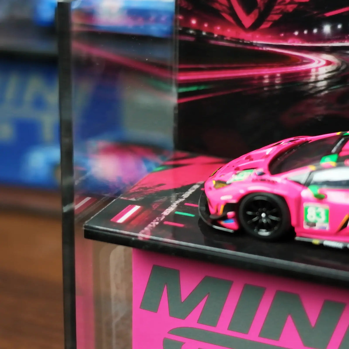 #83 Lamborghini Huracan GT3 EVO2  Iron Dames Acrylic Display Case
