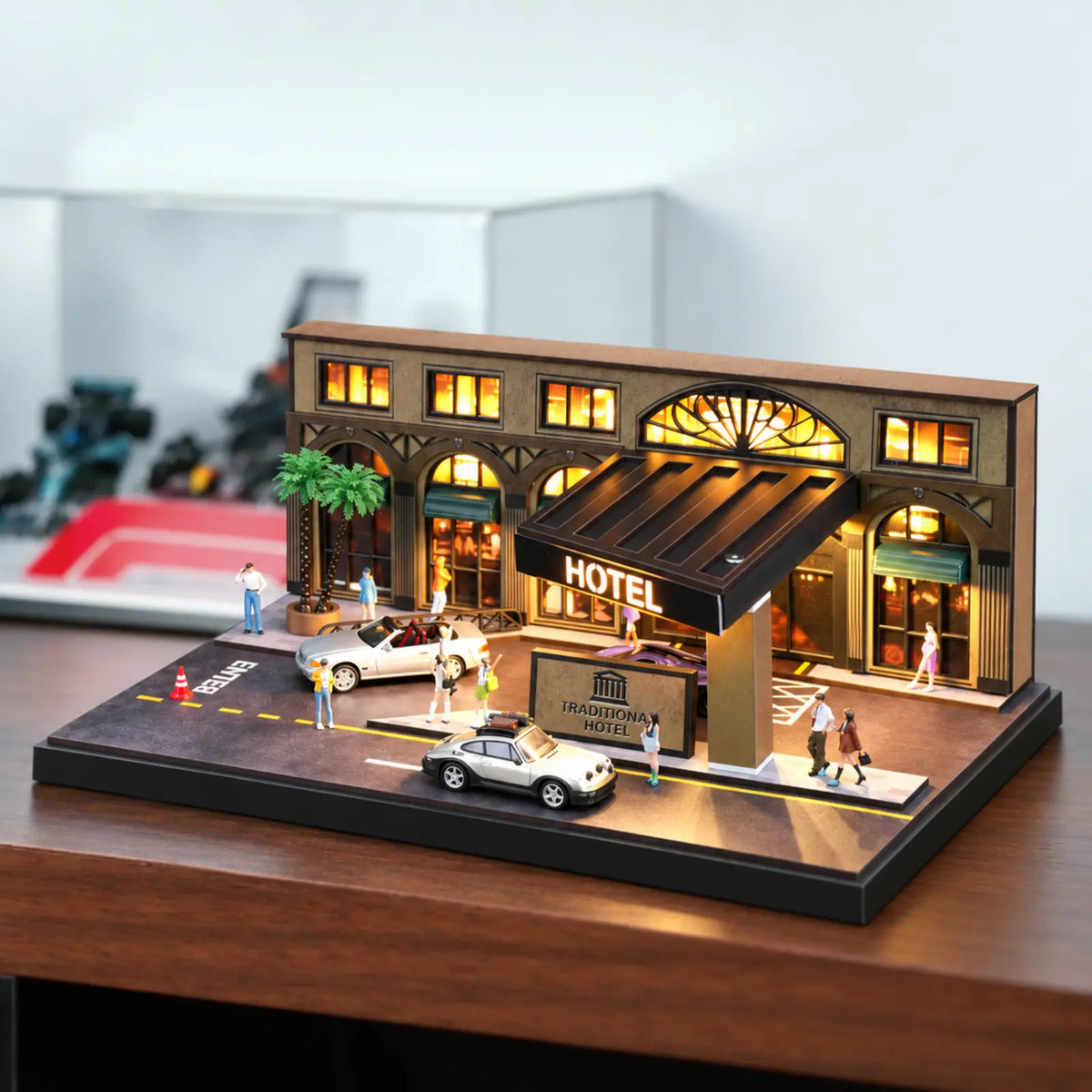 Luxury Hotel Display Diorama