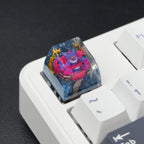 MEGA GENGAR  Pokemon Artisan Keycap – Handmade Resin Collectible