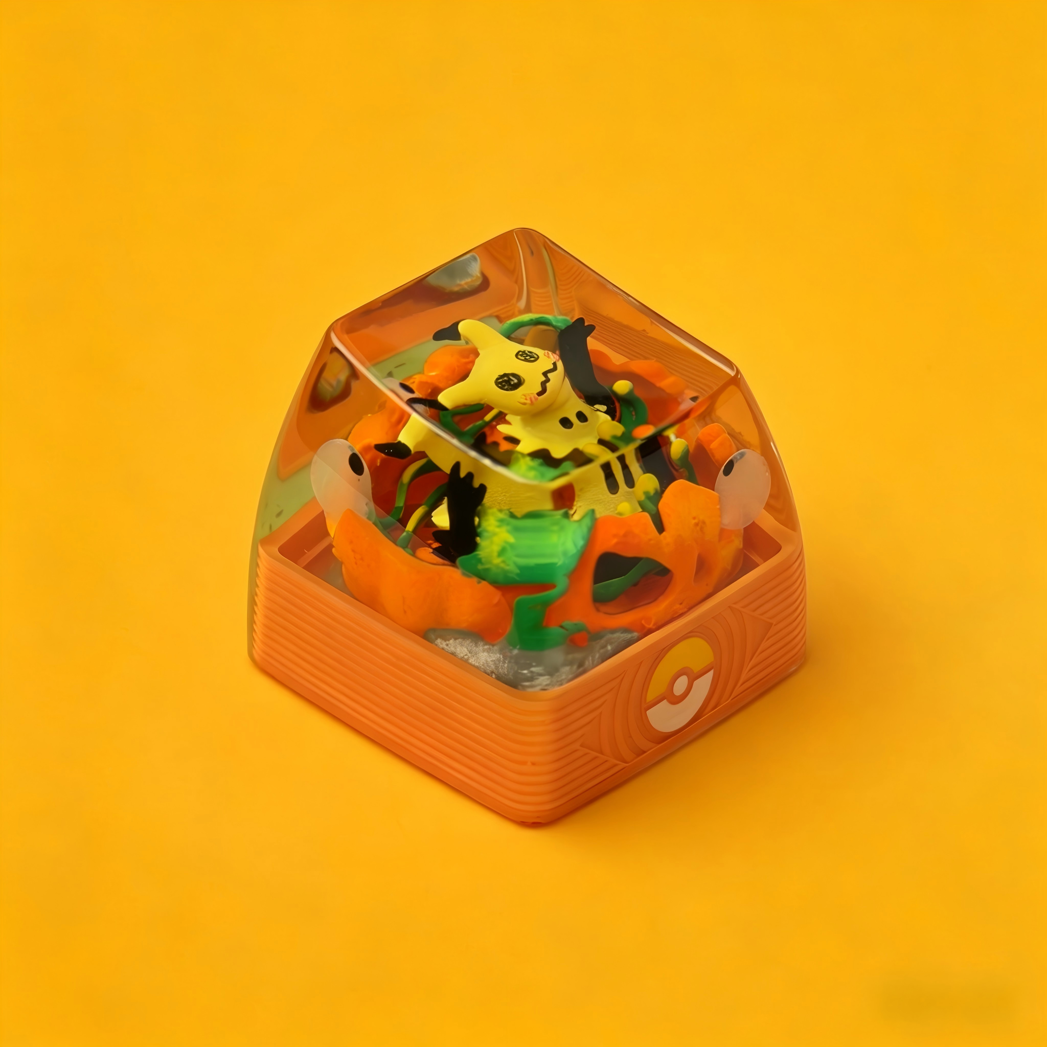 MIMIKYU Pokemon Artisan Keycap – Handmade Resin Collectible