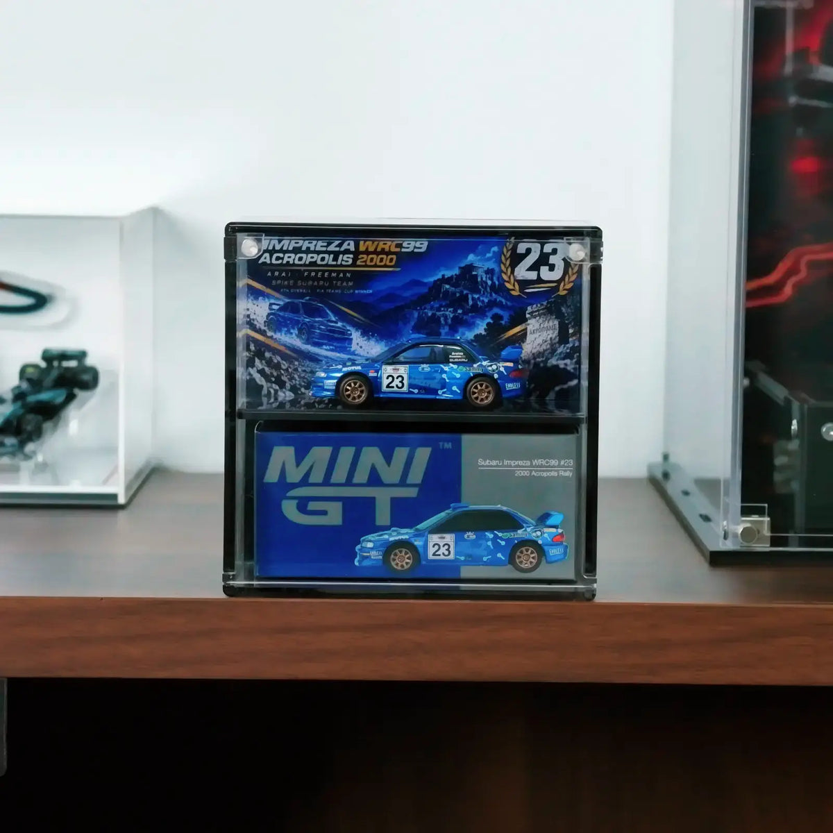 #23 Subaru Impreza WRC99  Acrylic Display Case