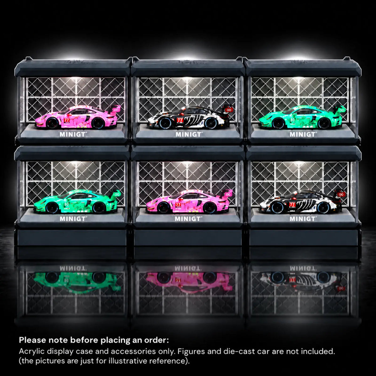 Magnetic Modular Stackable LED Display Case 2.0
