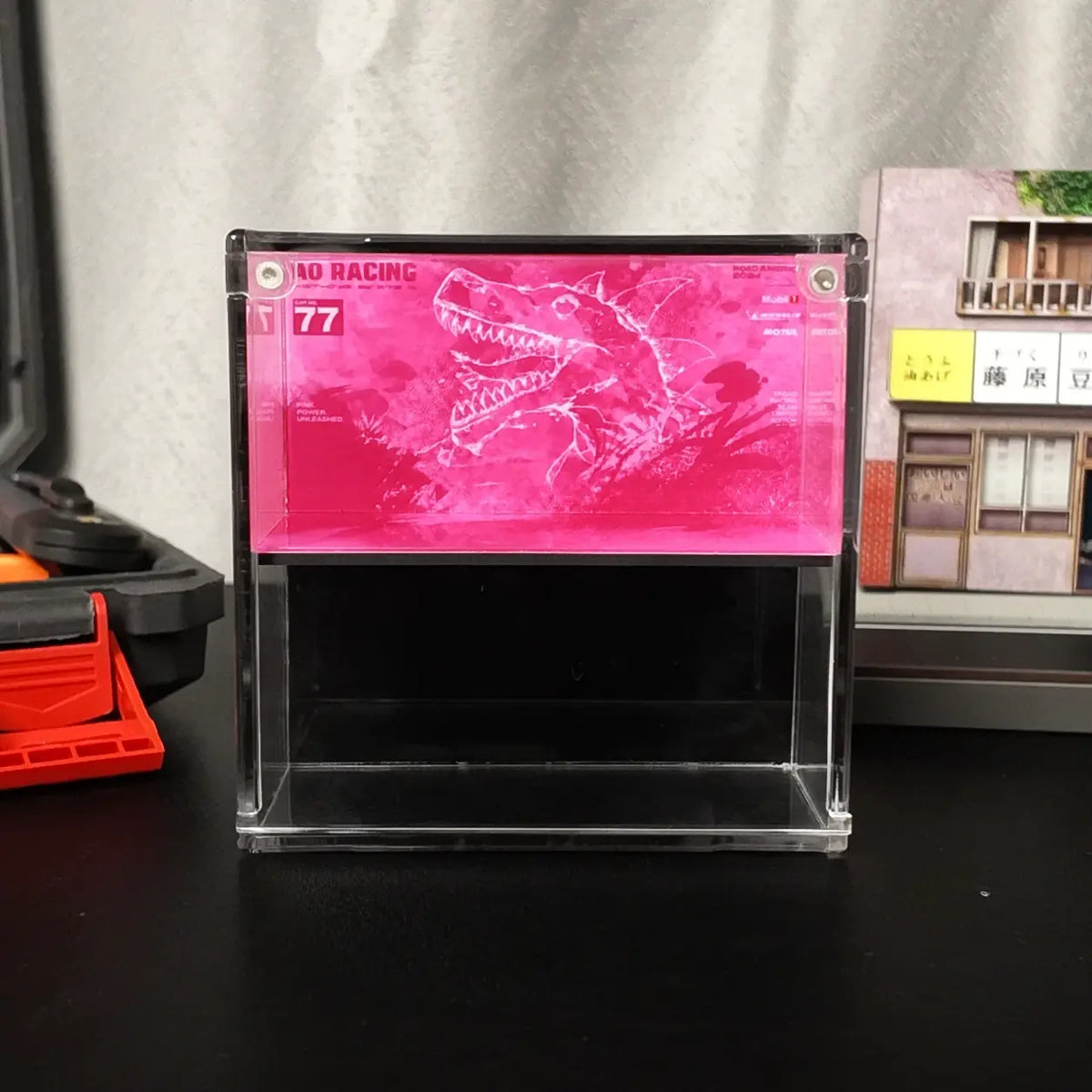 #77 Skeleton Rexy 2.0 Acrylic Display Case