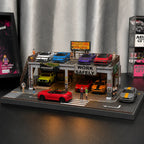 Double-Deck Garage Diorama