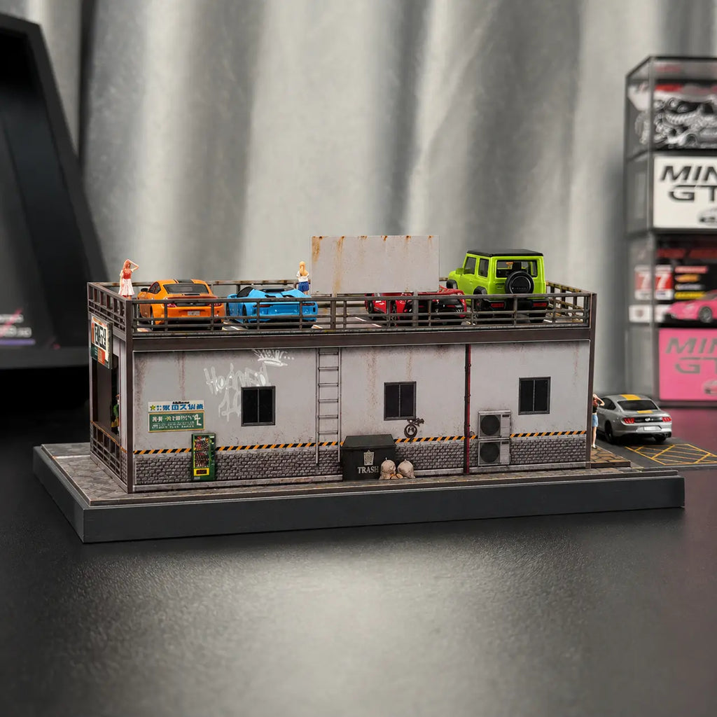 Double-Deck Garage Diorama