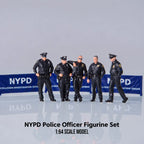 1;64 NYPD Police Officer Figurine Set