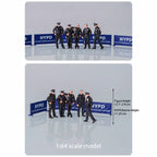1;64 NYPD Police Officer Figurine Set