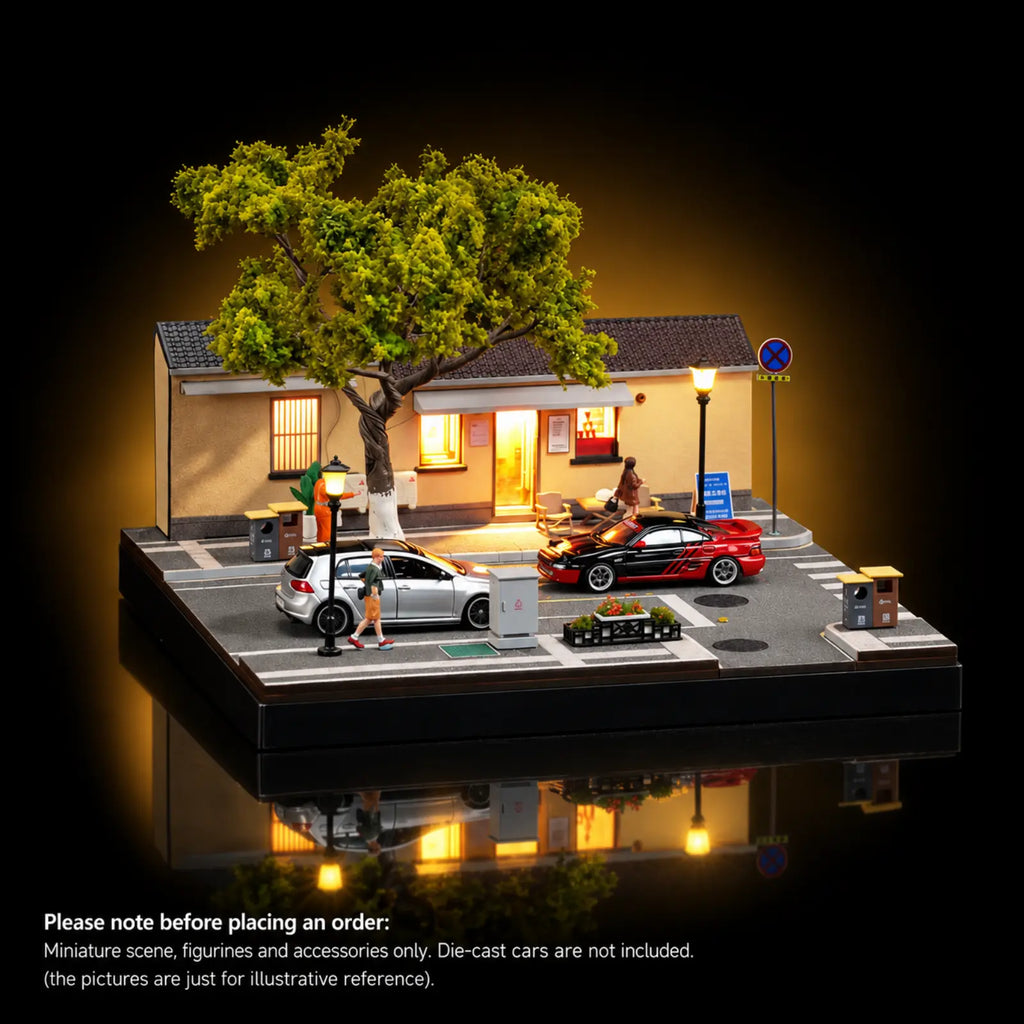 Guling Cafe Display Diorama