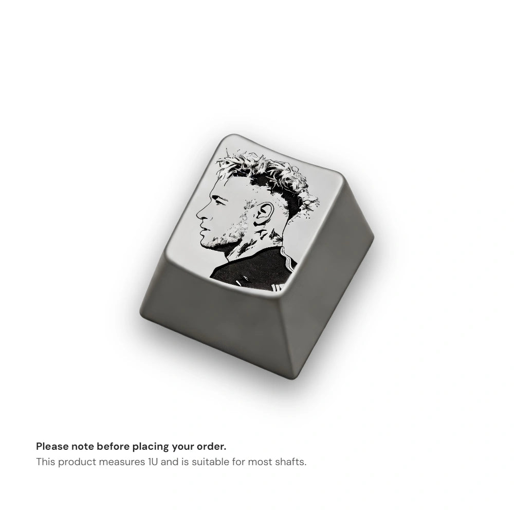 Neymar Football Artisan Keycap – Metal Collectible