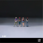 1:64 Miniature Figures Set