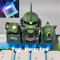 Zaku Light-Up Mecha Resin Keycap | Collectible Artisan Keycap
