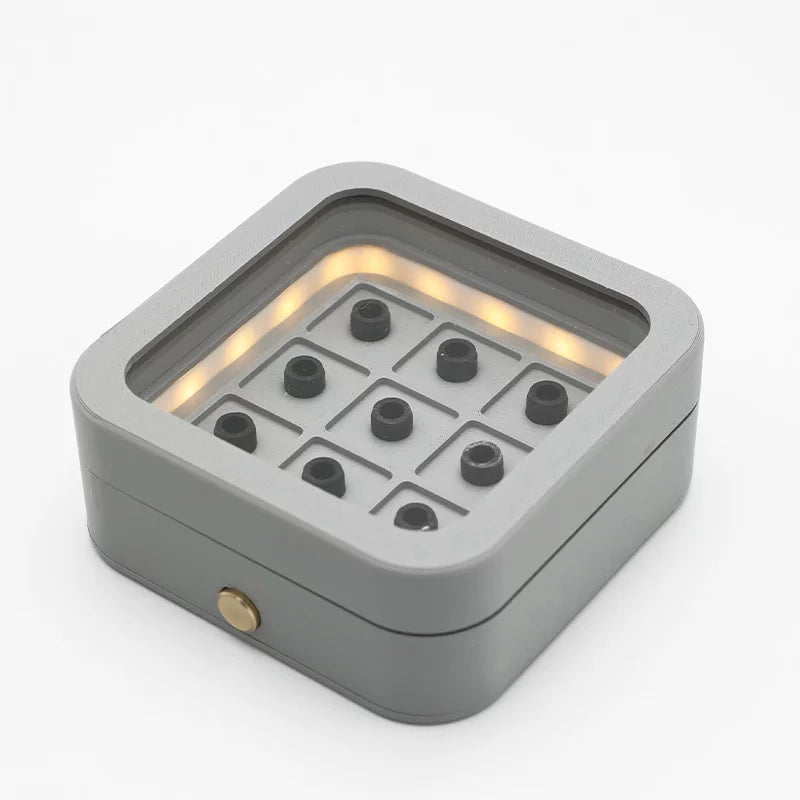 Infinite Dimmable Light 9-Grid Keycap Storage Case