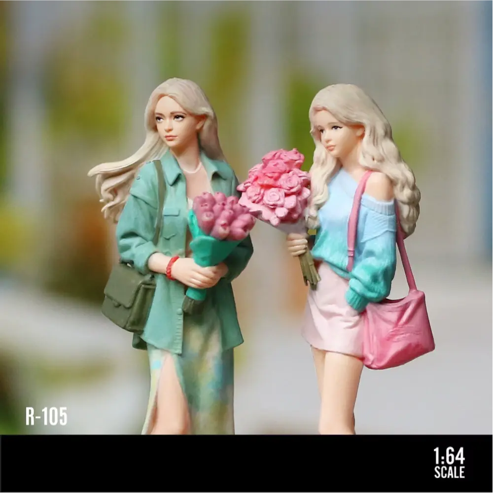 1:64 Miniature Figures Set