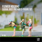 1:64 Miniature Figures Set