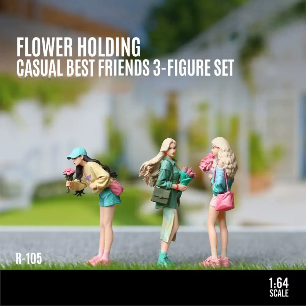 1:64 Miniature Figures Set