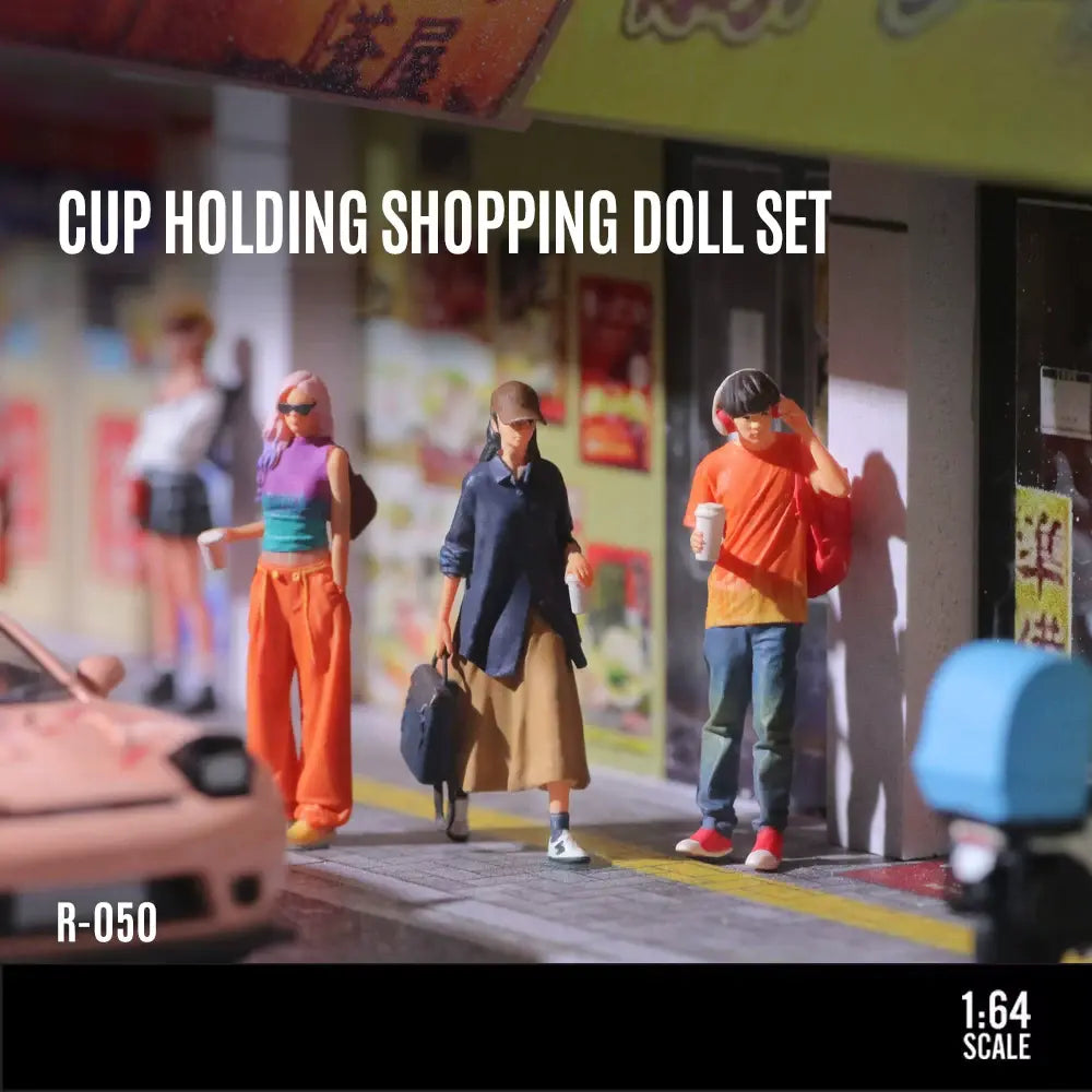 1:64 Miniature Figures Set