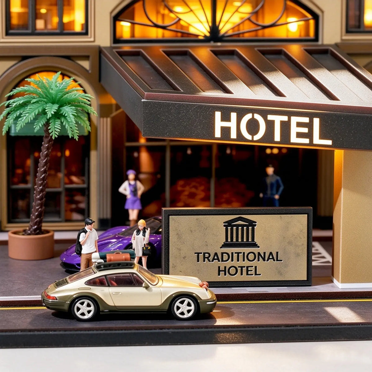 Luxury Hotel Display Diorama