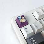 RAIDEN SHOGUN Titanium Keycap | Collectible Artisan Keycap