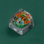 RAYQUAZA Pokemon Artisan Keycap – Handmade Resin Collectible