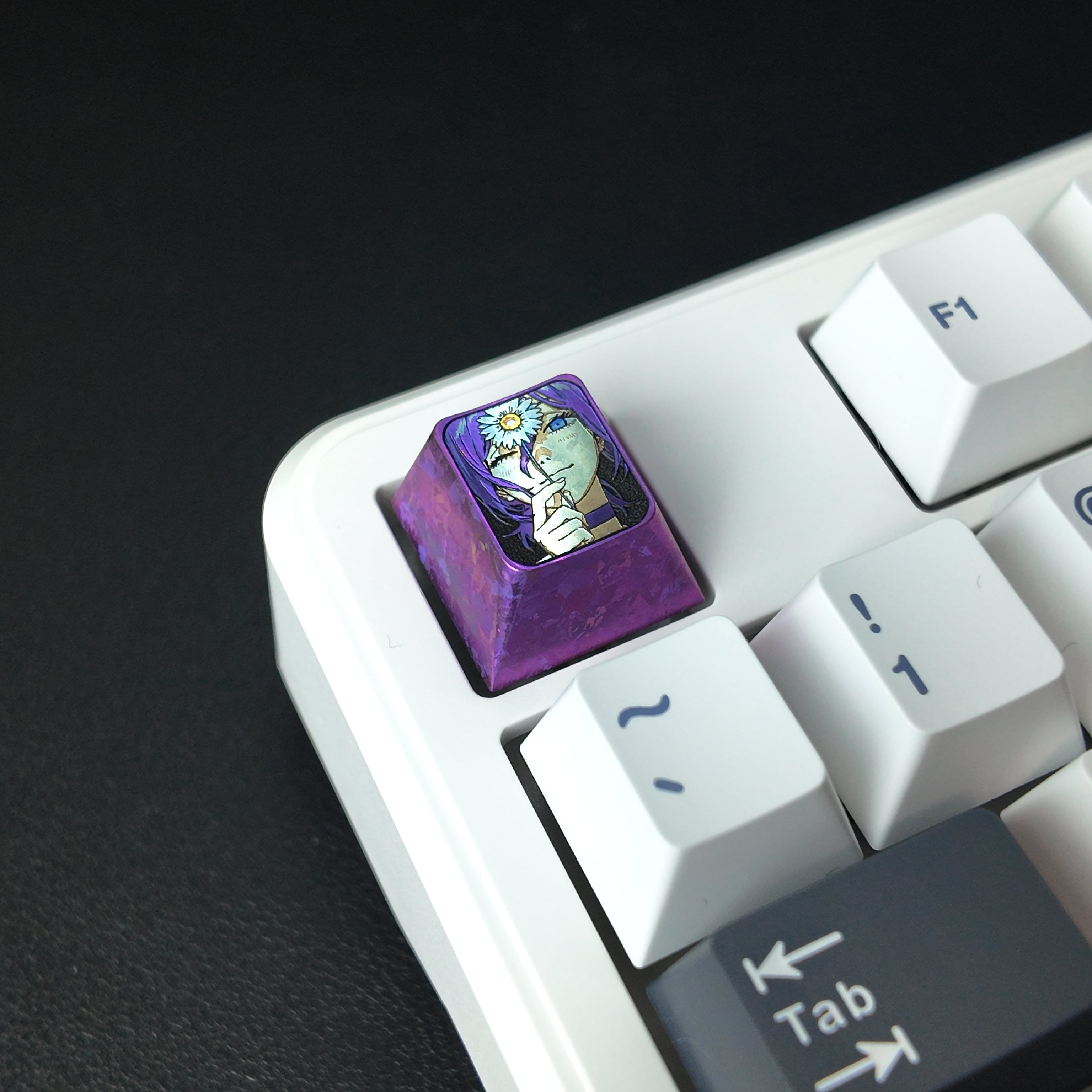 REZE Titanium Keycap | Collectible Artisan Keycap