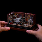 Handmade Repair Garage Diorama