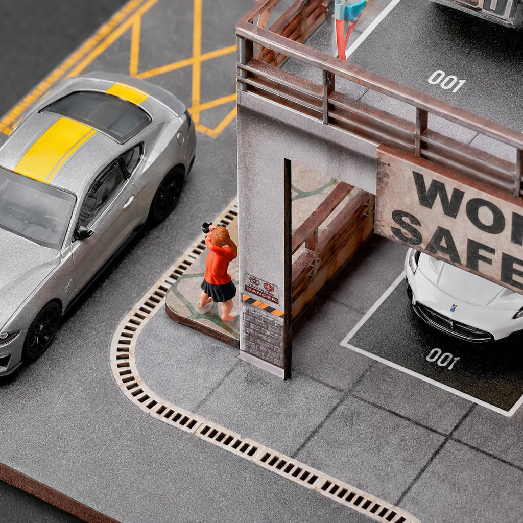 Double-Deck Garage Diorama