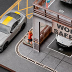 Double-Deck Garage Diorama