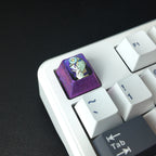 Reze Titanium Artisan Keycap – Metal Collectible