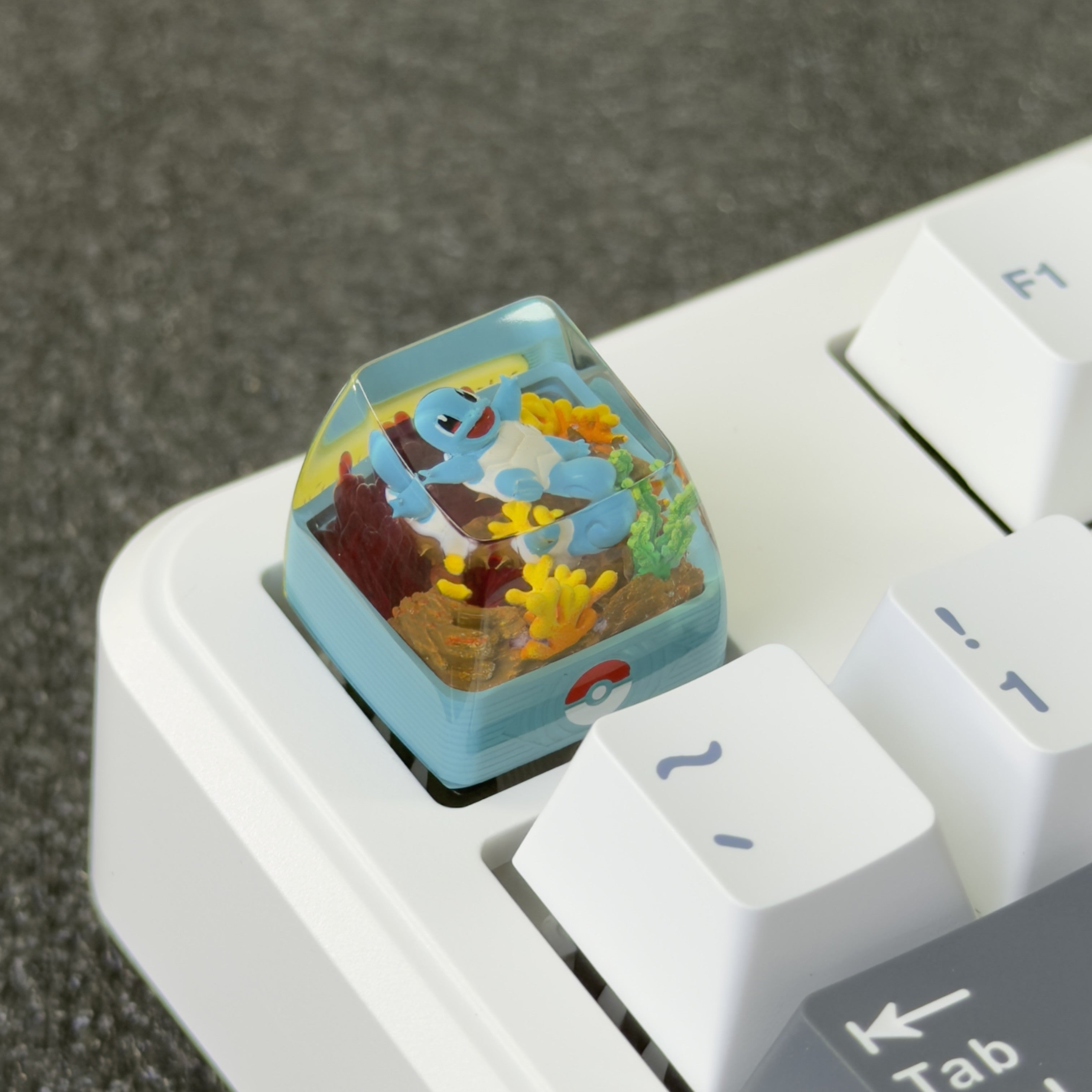 SQUIRTLE Resin Keycap | Collectible Artisan Keycap