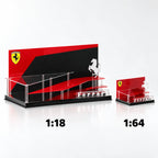 Ferrari-Inspired Tiered Showroom Display