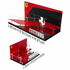 Ferrari-Inspired Tiered Showroom Display