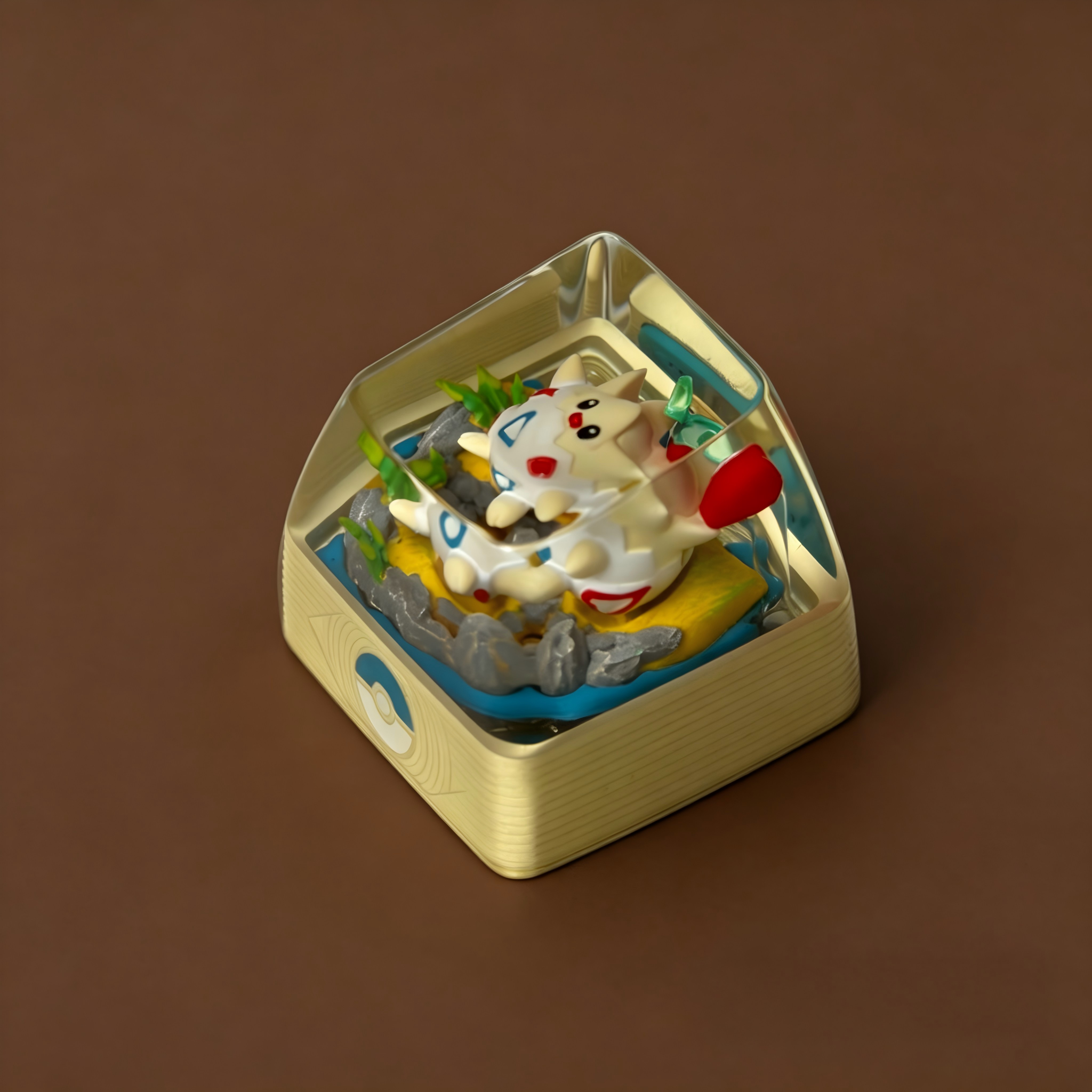 TOGEPI Pokemon Artisan Keycap – Handmade Resin Collectible