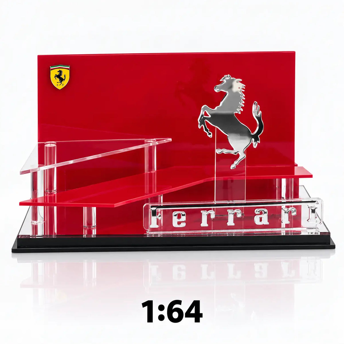 Ferrari-Inspired Tiered Showroom Display