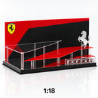 Ferrari-Inspired Tiered Showroom Display