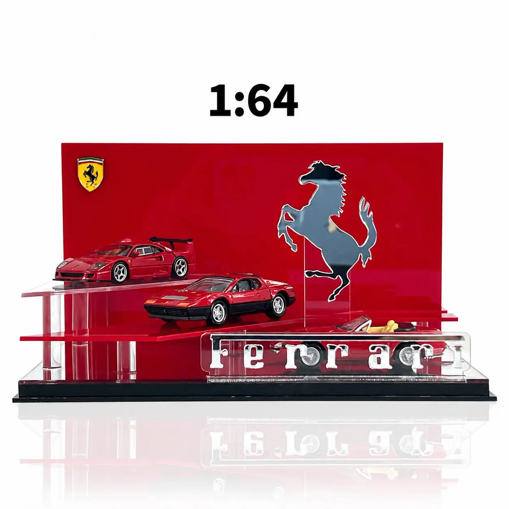 Ferrari-Inspired Tiered Showroom Display