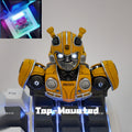 Transformers Bumblebee Resin Artisan Keycap – Transformable Collectible