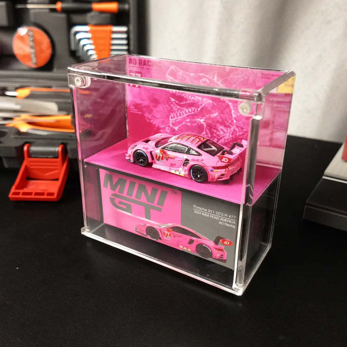 #77 Skeleton Rexy 2.0 Acrylic Display Case