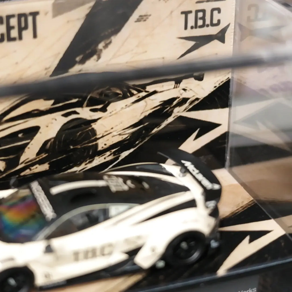 McLaren 720S LB Works The Boring Concept 2.0 Acrylic Display Case