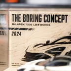 McLaren 720S LB Works The Boring Concept 2.0 Acrylic Display Case