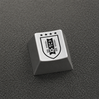 Uruguay Football Crest Artisan Keycap – Metal Collectible