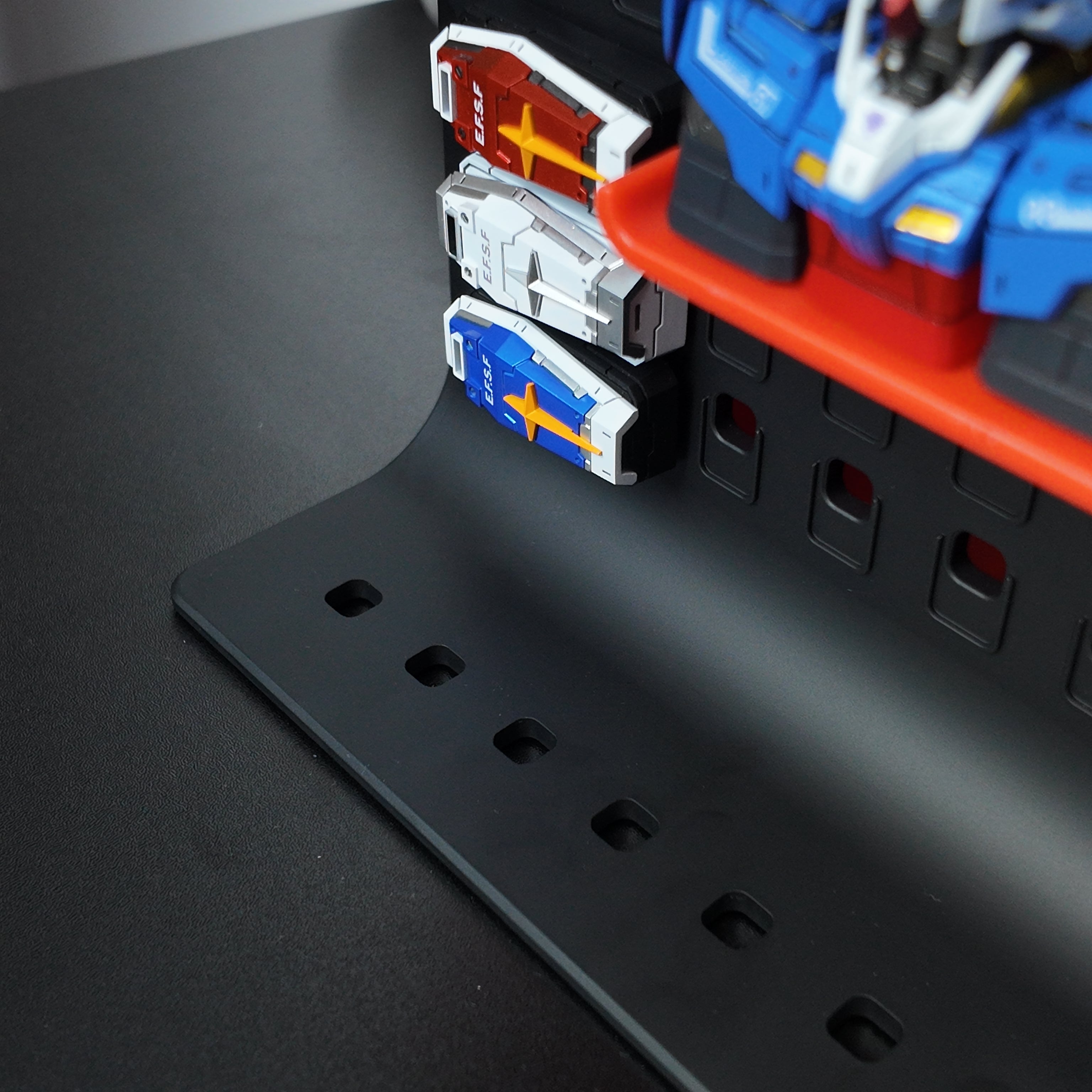 Pegboard Display Box - Versatile Organizer for Custom Keycaps & Collectibles