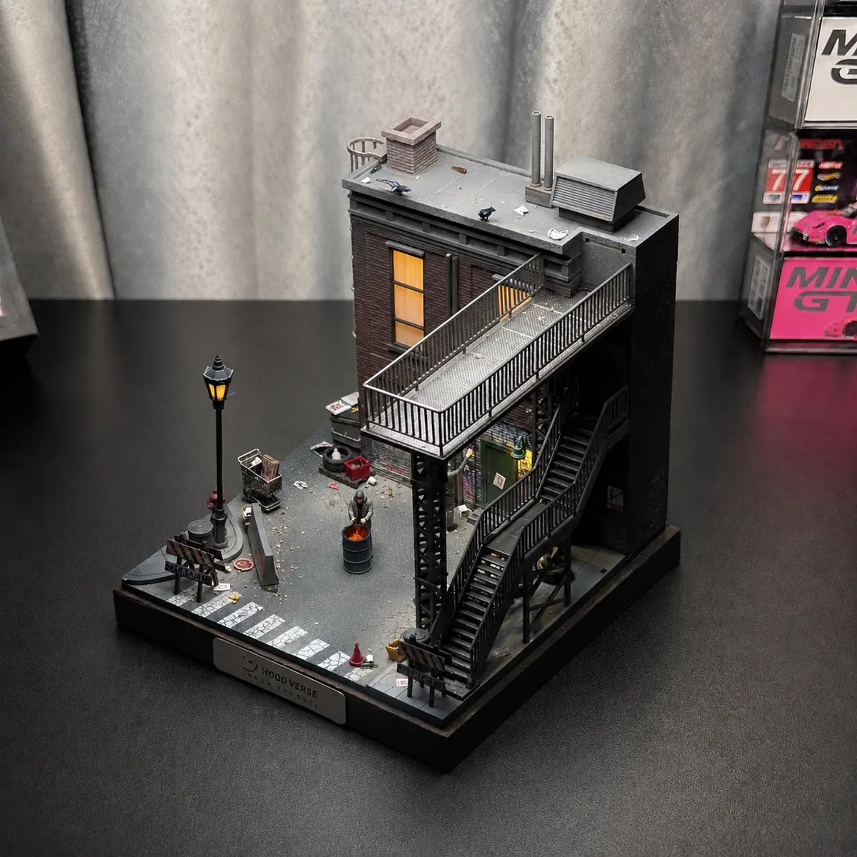 Handmade Dark Alley Diorama