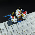 ZGMF-X20A Strike Freedom Gundam Resin Artisan Keycap – Transformable Collectible